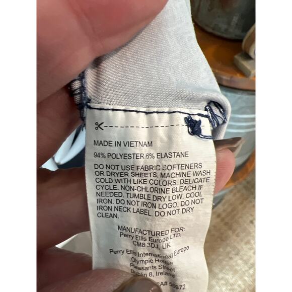 Callaway size 3XL blue and white gold polo shirt - Picture 3 of 3